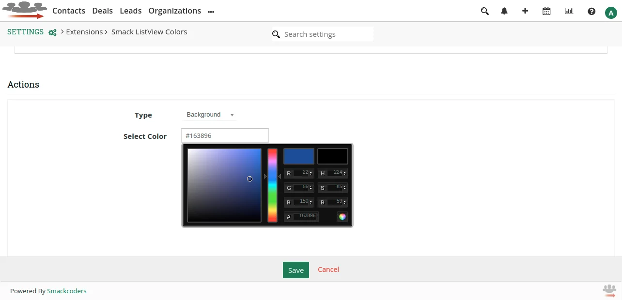 Joforce ListView Colors Configuration 4 Joforce-ListView-Colors-configure-color-type