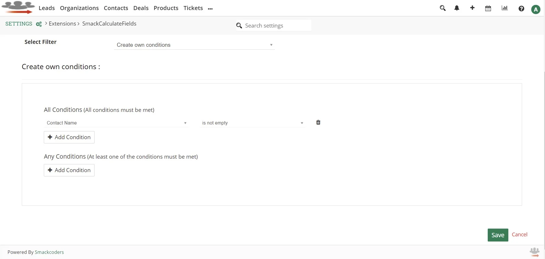 Configuration of Calculate Fields 8 create-conditions-with-filters