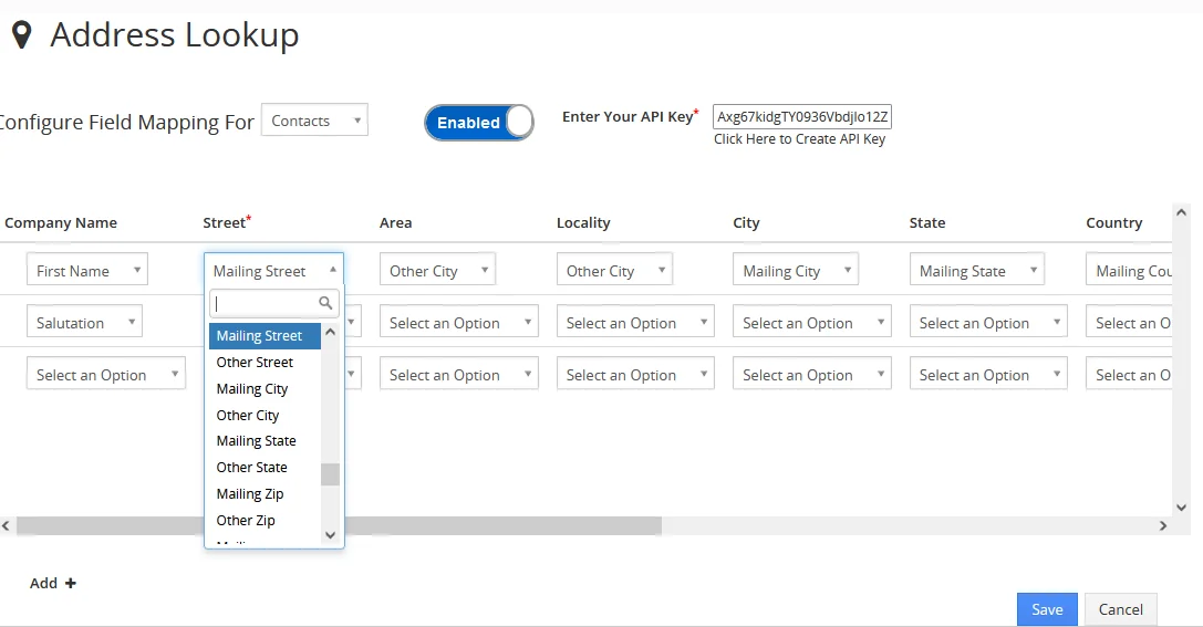 Free Address Lookup for Vtiger CRM - Improve Data Quality