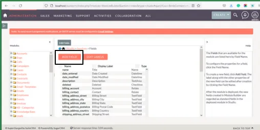 add-field-SuiteCRM